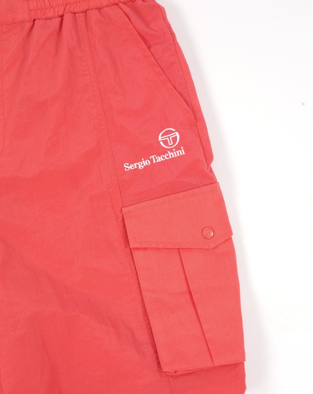 Sergio Tacchini Santino Cargo Shorts Deep Coral