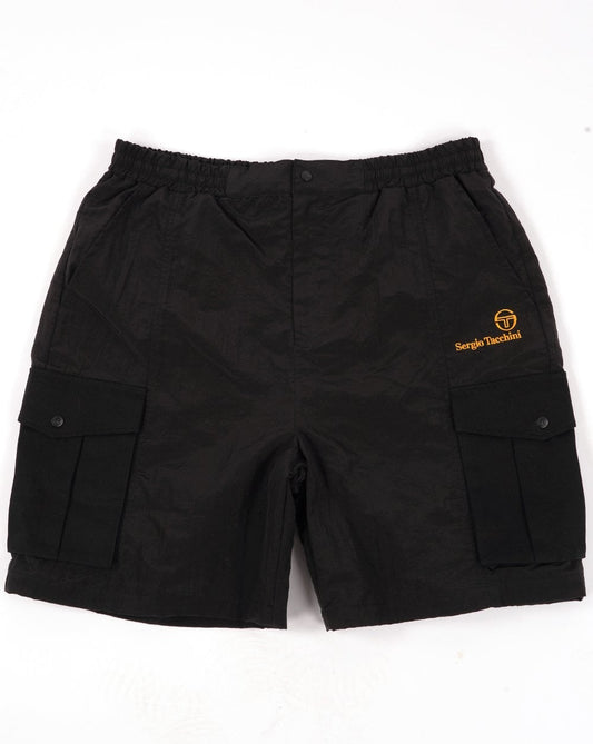 Sergio Tacchini Santino Cargo Shorts Black