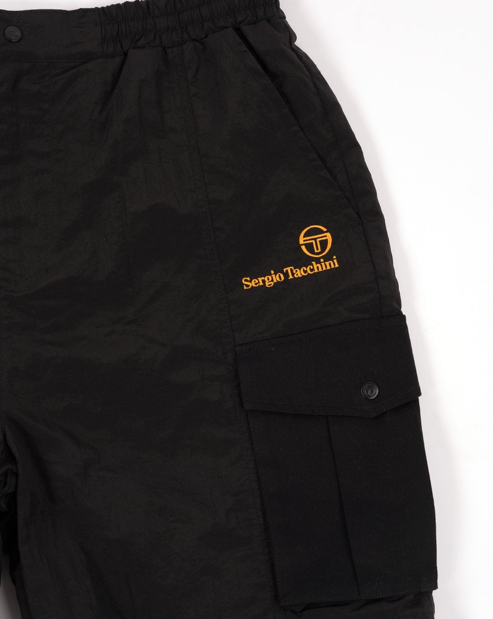 Sergio Tacchini Santino Cargo Shorts Black