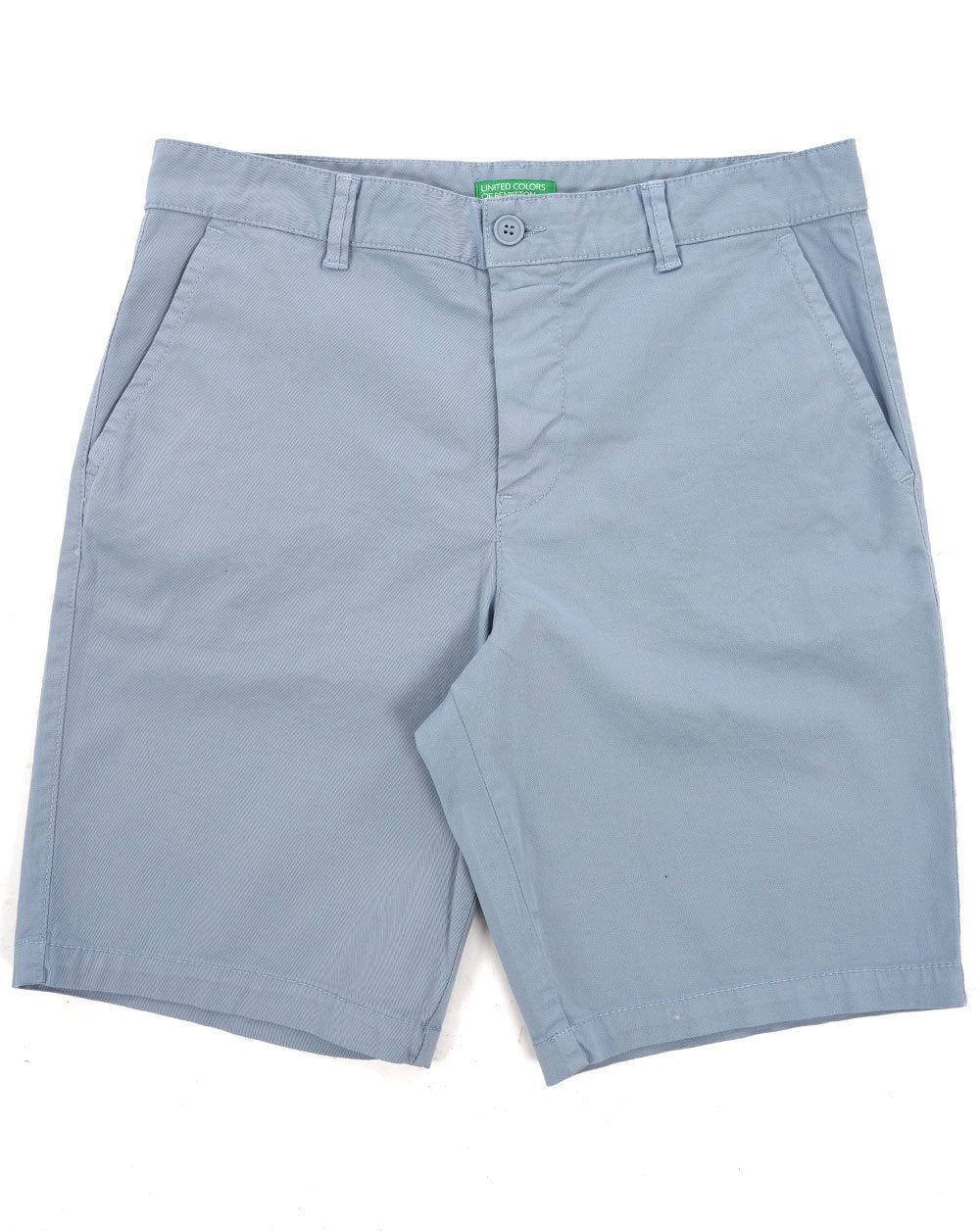 Benetton Chino Short Soft Blue