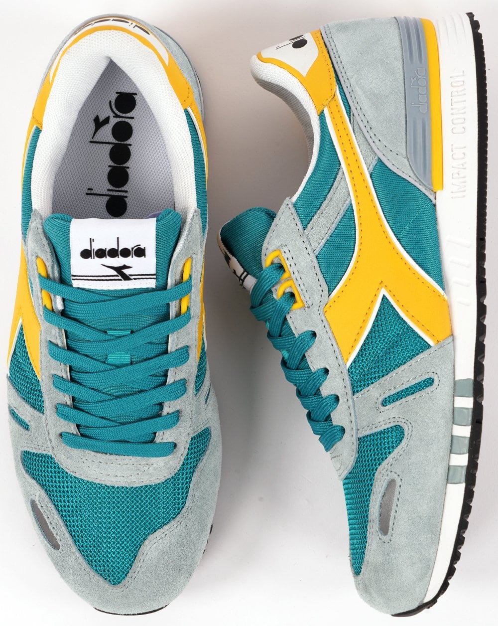 Diadora Titan Trainers Green Lake