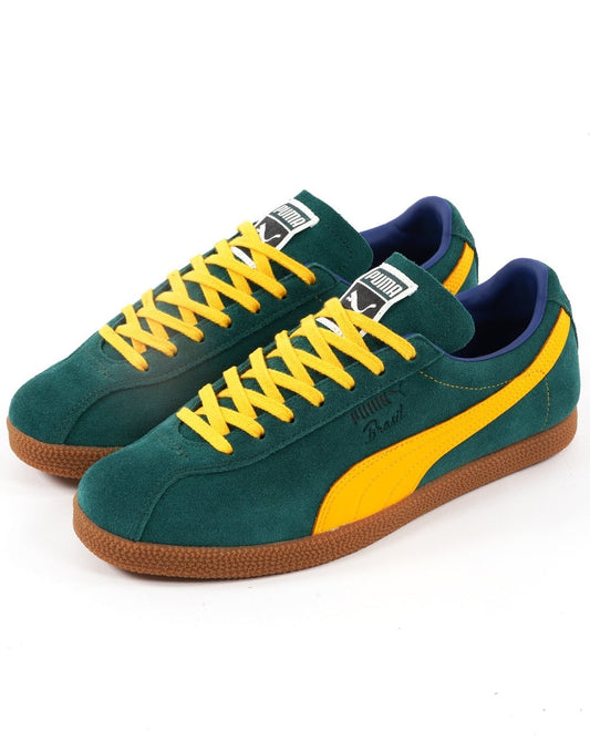 Puma Brasil Trainer Dark Green  / Yellow