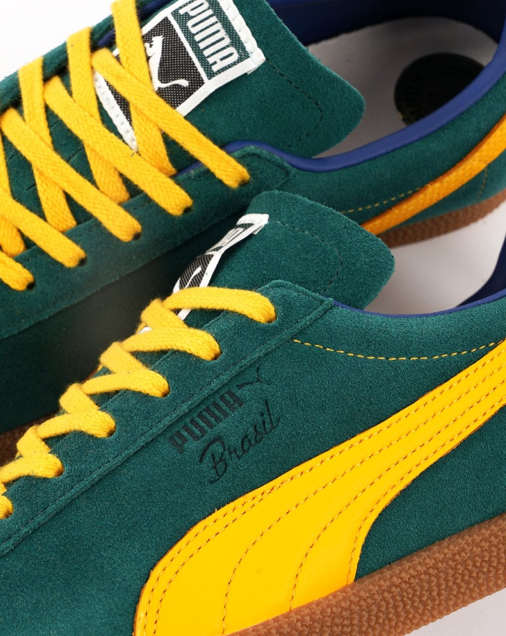 Puma Brasil Trainer Dark Green  / Yellow