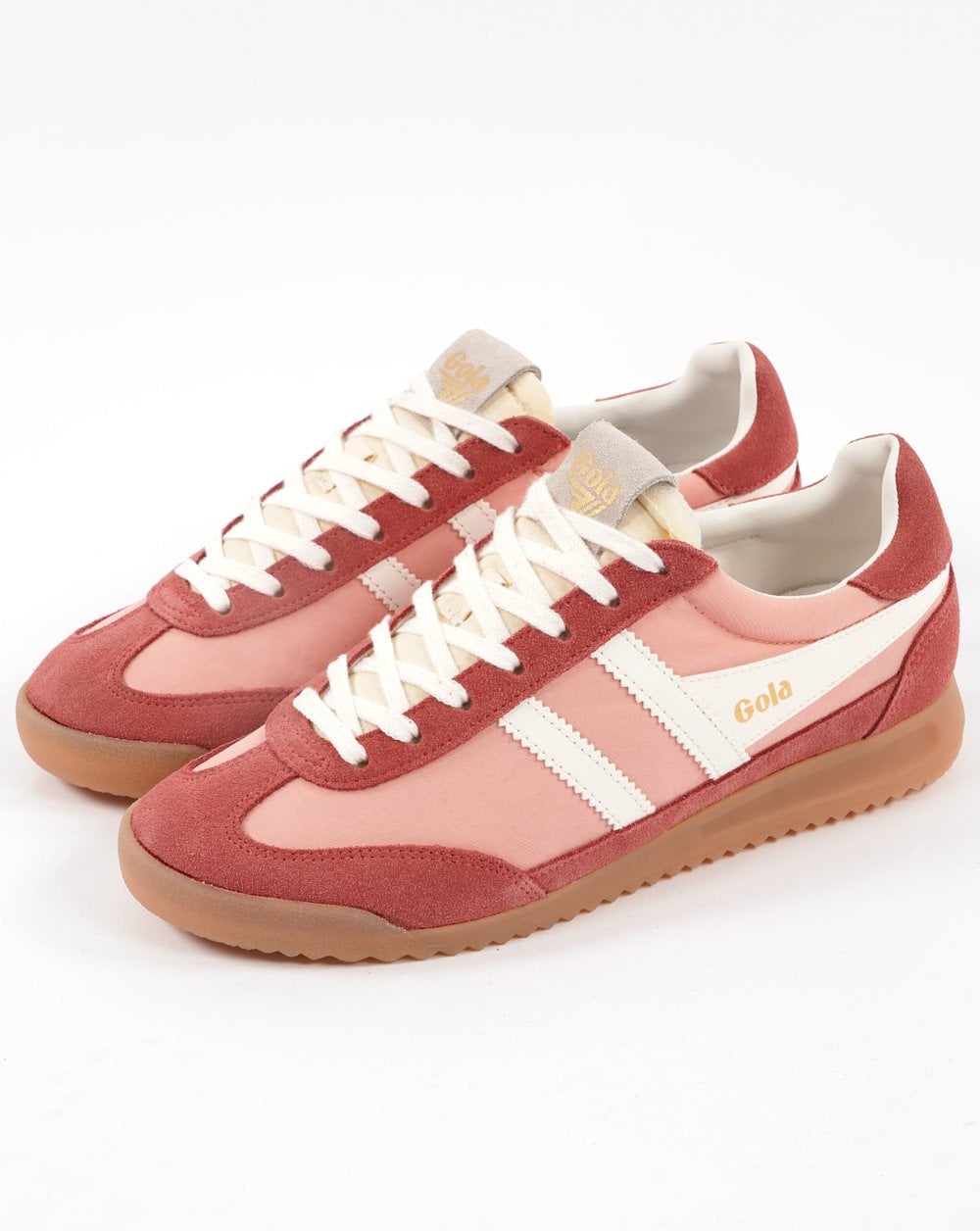 Gola Women's Firefly Trainers Pale Pink /Clay / Off White