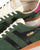 Gola Classics Women's Elan Trainers Evergreen / Black / Fuchsia