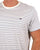 Tommy Jeans Slim Stripe T Shirt Ecru/Blue