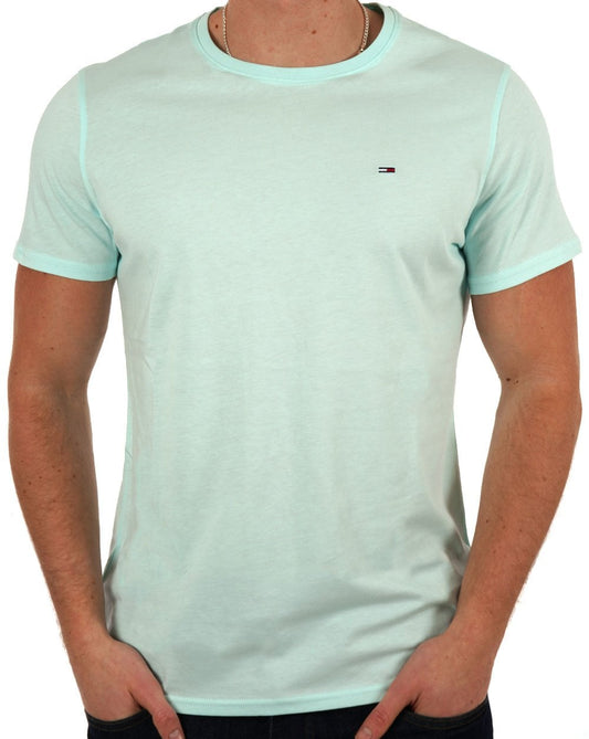 Tommy Jeans Slim Fit T Shirt Spring Mint