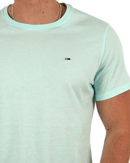 Tommy Jeans Slim Fit T Shirt Spring Mint