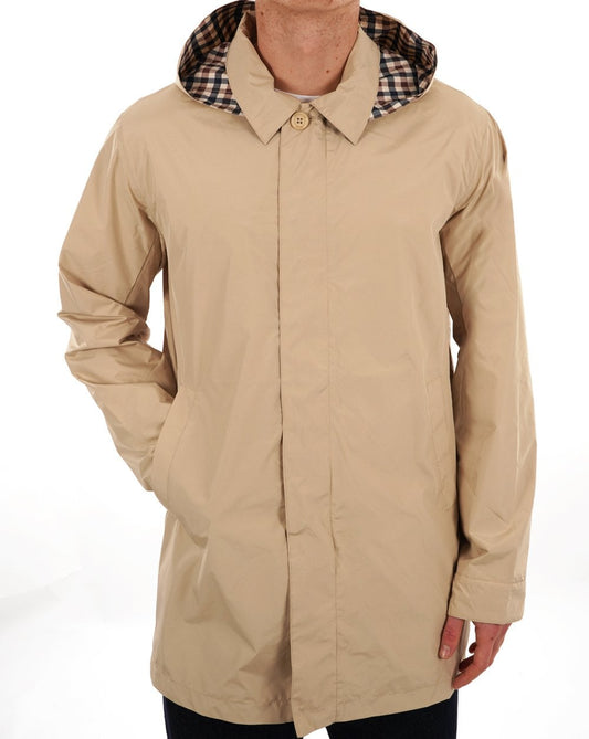 Aquascutum Aquascutum Packable Trench Coat Sand