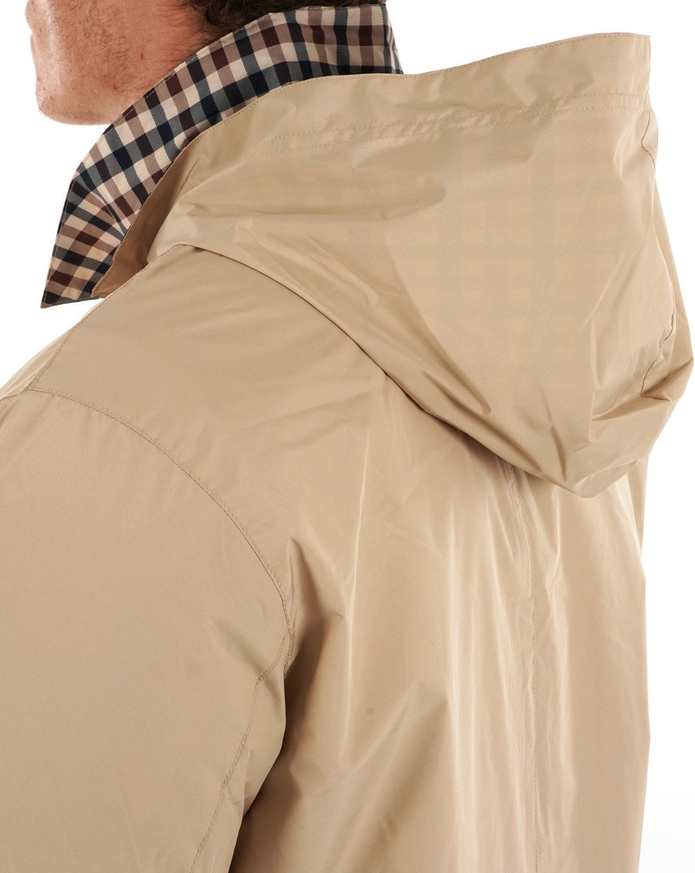 Aquascutum Packable Trench Coat Sand