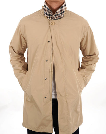 Aquascutum Packable Trench Coat Sand