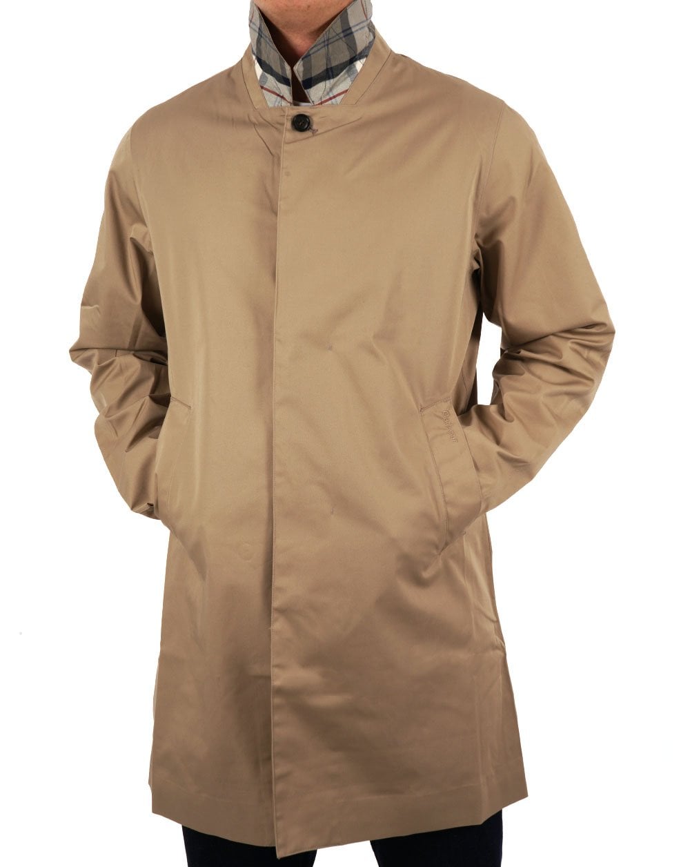 Barbour Rokig Waterproof Jacket Washed Stone