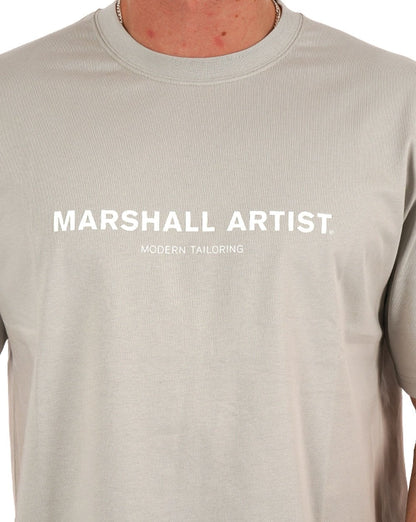 Marshall Artist Coastal Erosion T Shirt Dove Grey