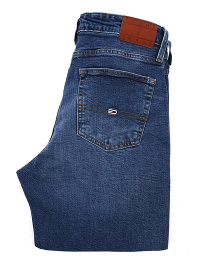 Tommy Jeans Ryan Slim Straight Jeans Denim Dark