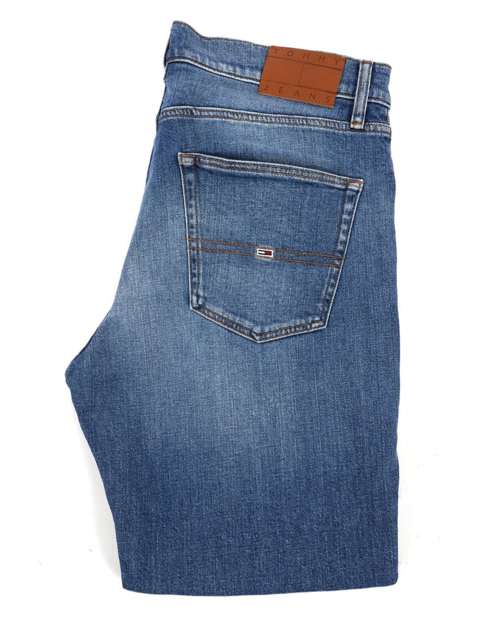 Tommy Jeans Ryan Slim Straight Leg Jeans Denim Medium