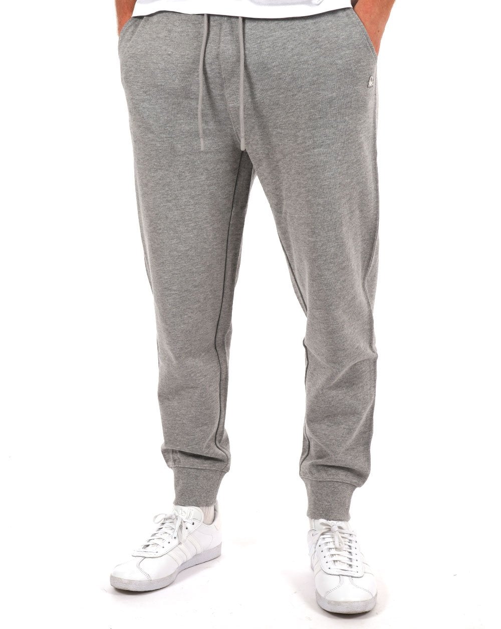 Benetton Sweat Joggers Light Grey Marl