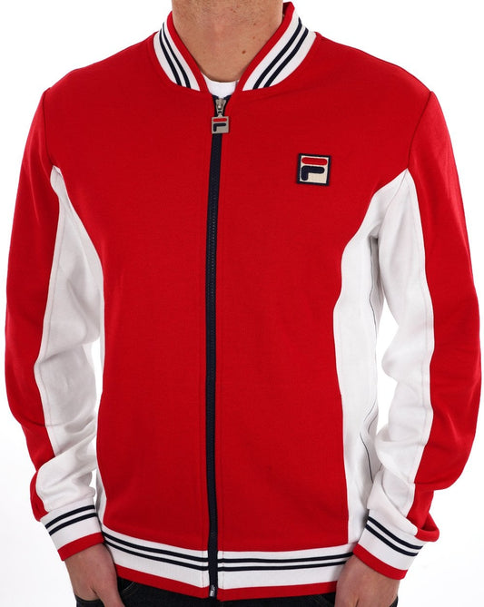 Fila Vintage Settanta Track Top Exclusive Pro Badge Red