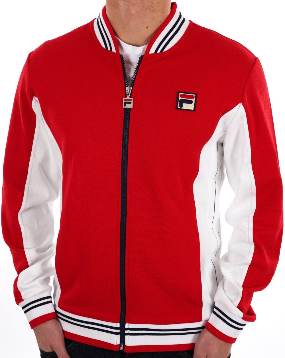 Fila Vintage Settanta Track Top Exclusive Pro Badge Red