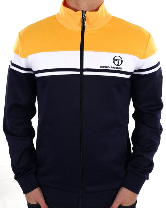 Sergio Tacchini Masters Track Top Navy / White / Yellow