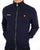 Ellesse Twin Badge Cotton Zip Top Navy