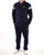 Sergio Tacchini 70s Track Top Navy Blue/White