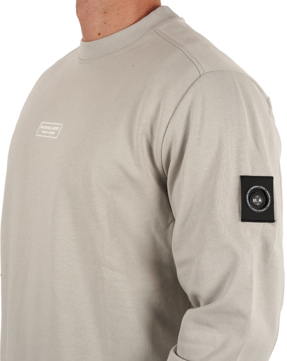 Marshall Artist Siren Crew Sweat Dove Grey