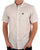 Lyle & Scott Slim Fit Gingham SS Shirt Sand/White