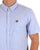 Lyle & Scott Oxford Short Sleeve Shirt Riviera