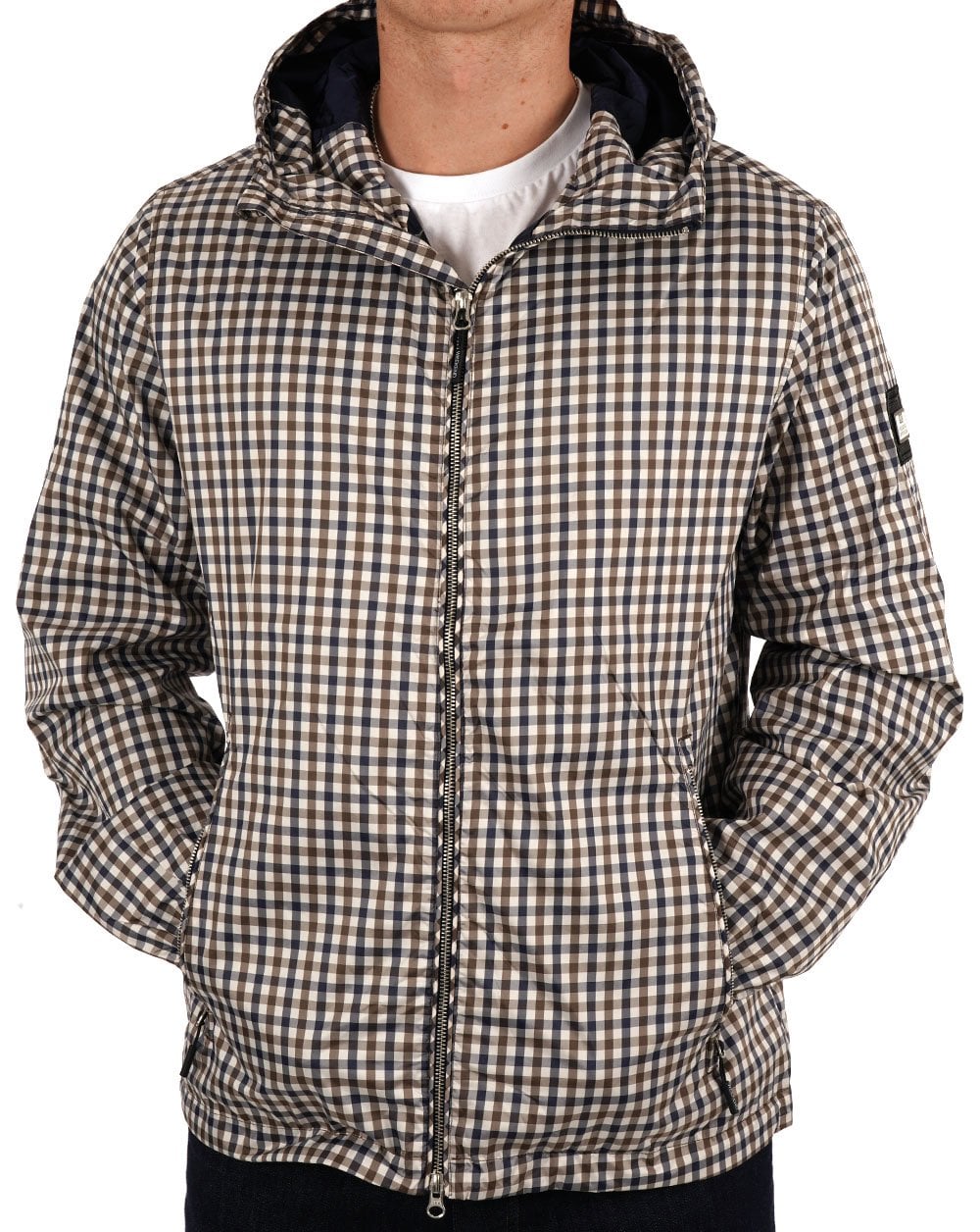 Weekend Offender Campania Check Windbreaker Mid House Check