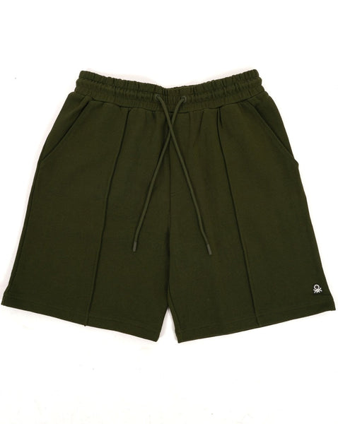 Benetton Sweat Shorts Dark Forest