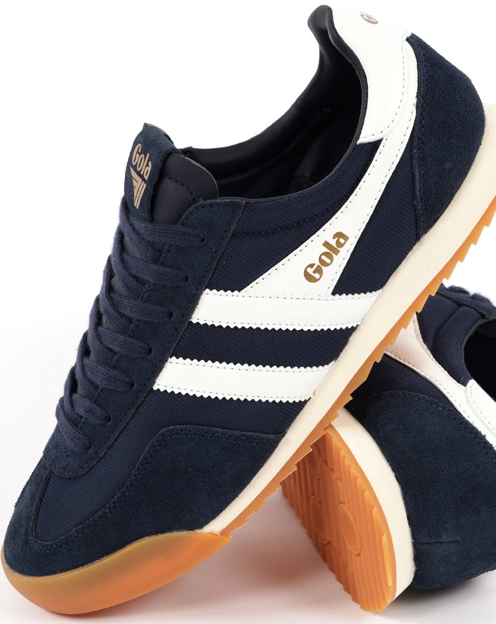 Gola Europa Trainers Navy / White