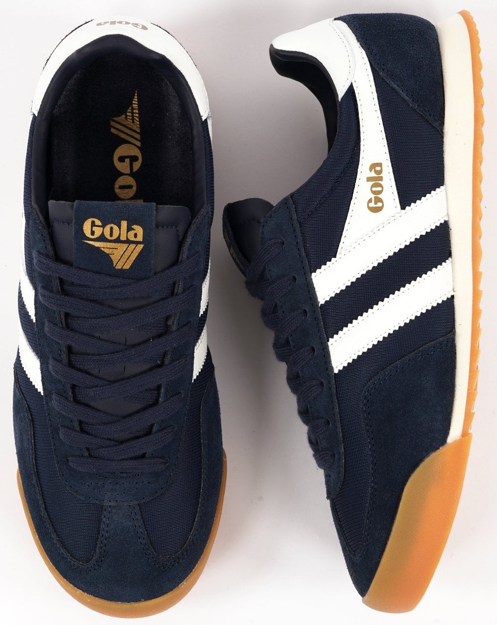 Gola Europa Trainers Navy / White