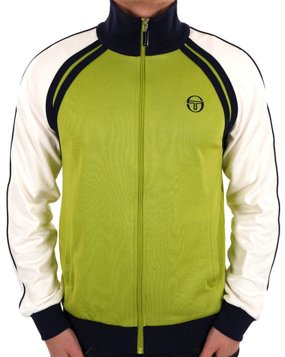 Sergio Tacchini Ghibli Track Top Green/Gardenia