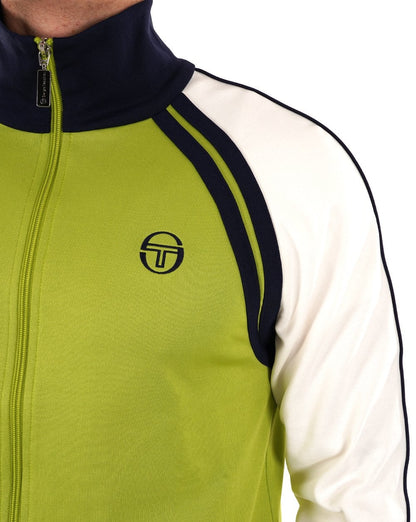 Sergio Tacchini Ghibli Track Top Green/Gardenia