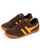 Gola Harrier Suede Trainer Coffee / Sun