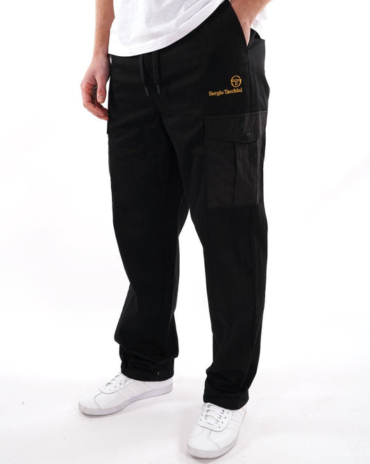 Sergio Tacchini Demonte Cargo Pants Black