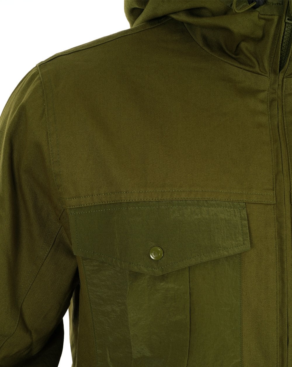 Sergio Tacchini Canvas Mix Jacket Khaki