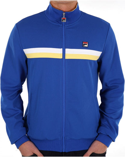 Fila Vintage Duo Chest Track Top Turkish Sea