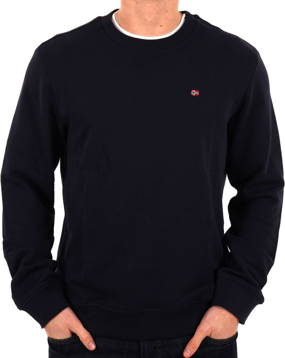 Napapijri Balis Summer Crew Sweatshirt Navy Blue