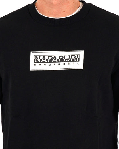 Napapijri Box Logo Sweatshirt Black