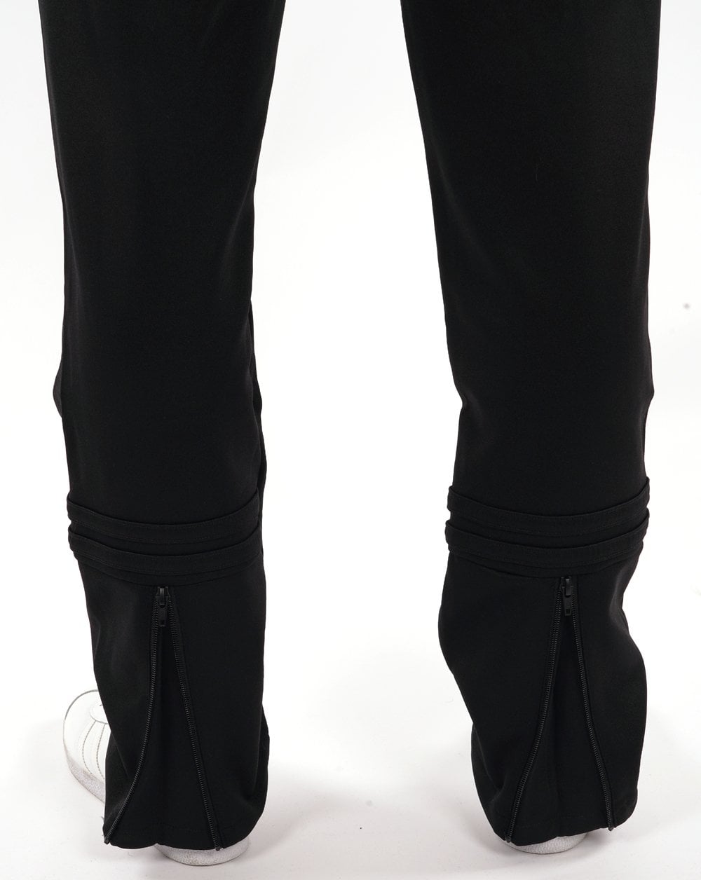 Sergio Tacchini Zip Bottom Track Pants Black/Gold