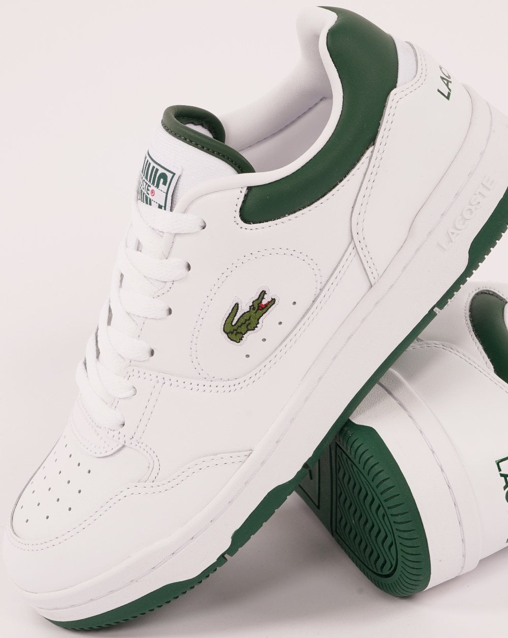 Lacoste Linedrive Trainers White/Dark Green