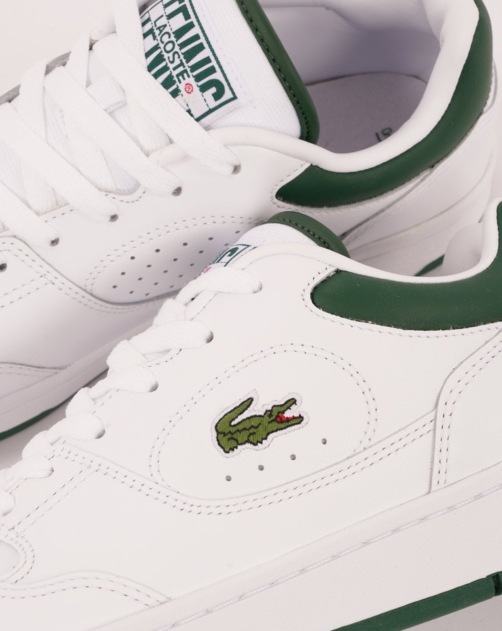 Lacoste Linedrive Trainers White/Dark Green