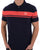 Sergio Tacchini Young Line Polo Shirt Navy Coral