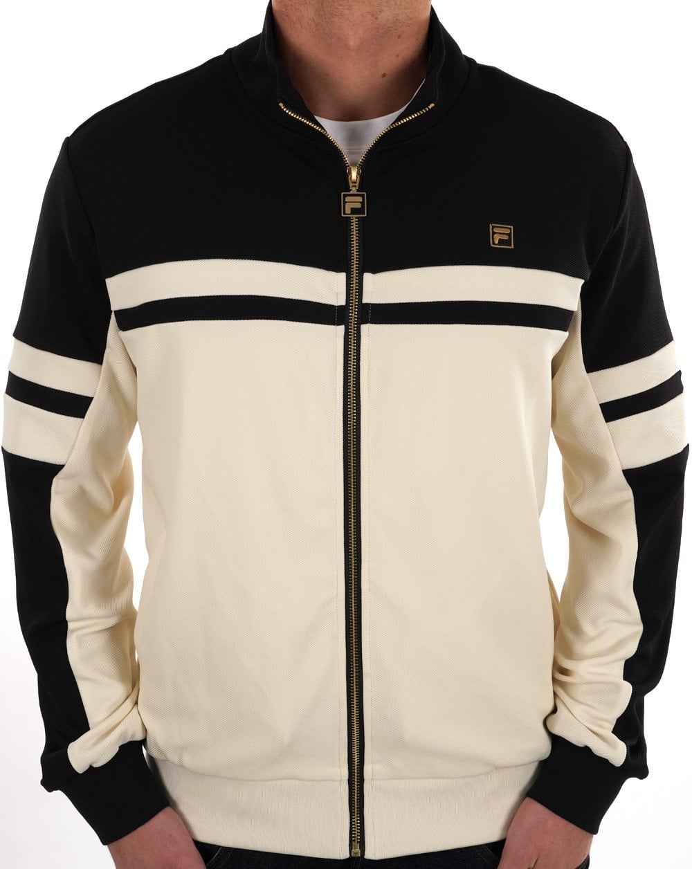 Fila Gold Rick Track Top Black / Egret