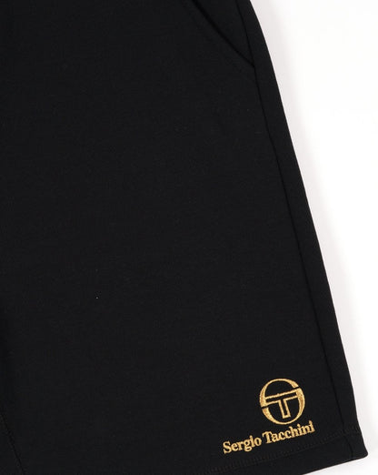 Sergio Tacchini Lounge Sweat Shorts Black