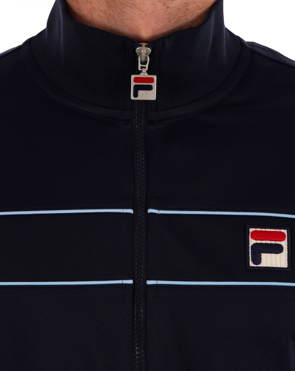 Fila Vintage Tris Track Top Navy