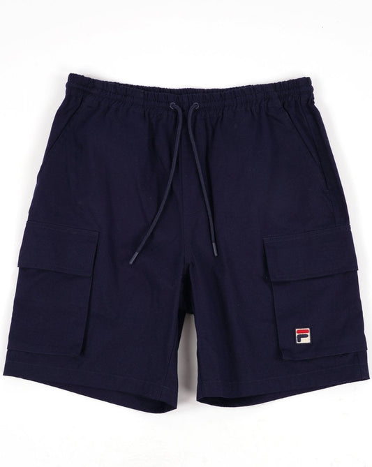 Fila Vintage Felix Cargo Shorts Navy