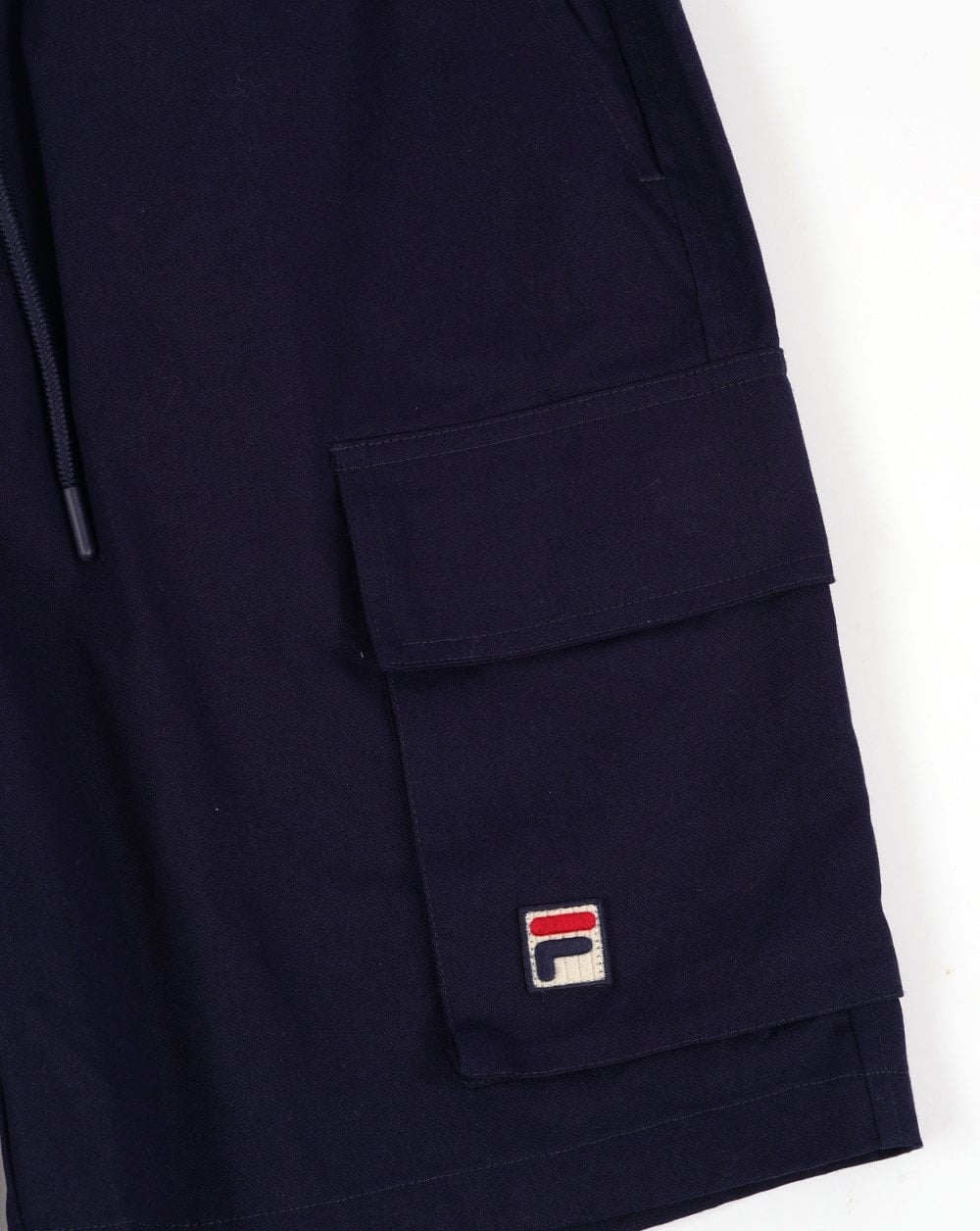 Fila Vintage Felix Cargo Shorts Navy