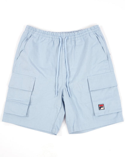 Fila Vintage Felix Cargo Shorts Sky Blue